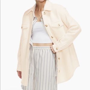 Aritzia Ganna Jacket in Heather Bone